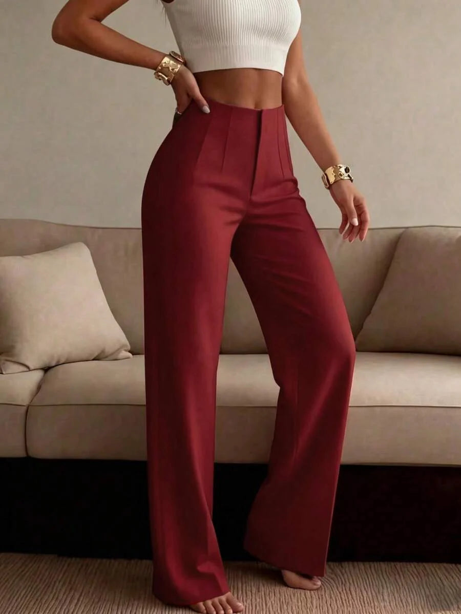 Women's Tailored Wide Leg Trousers