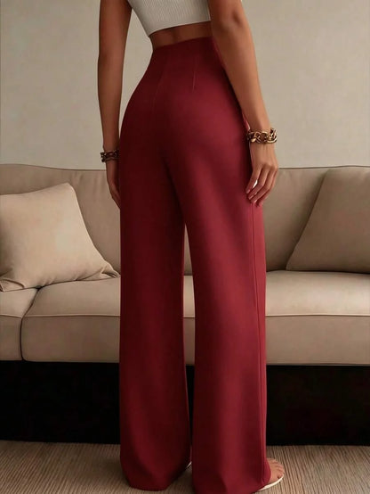 Women's Tailored Wide Leg Trousers