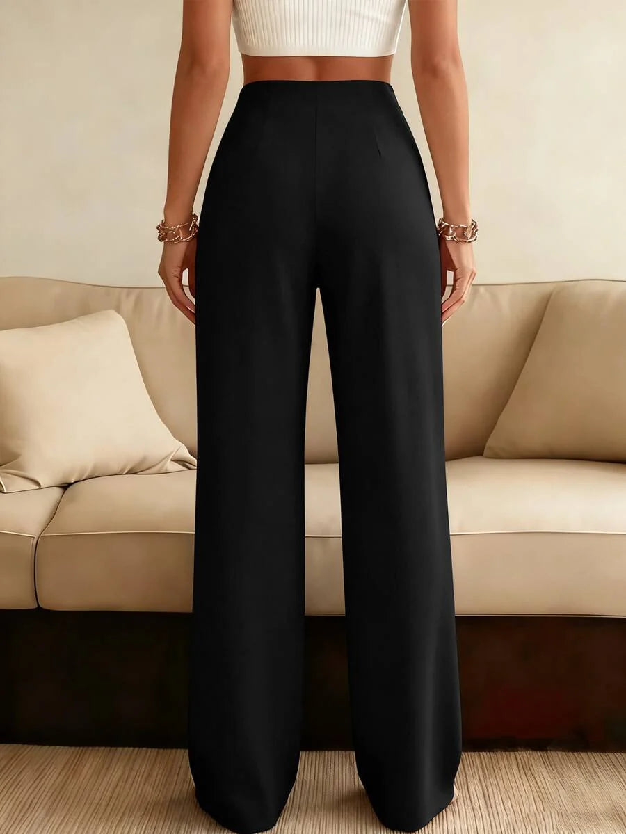 Women's Tailored Wide Leg Trousers
