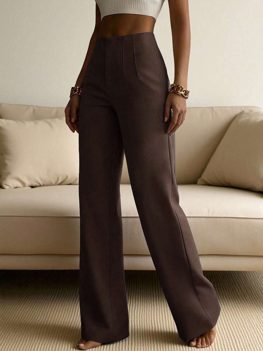 Women's Tailored Wide Leg Trousers