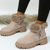 Women's Suede Winter Ankle Boots