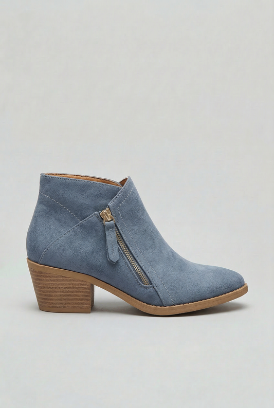 Women's Side Zip Ankle Boots