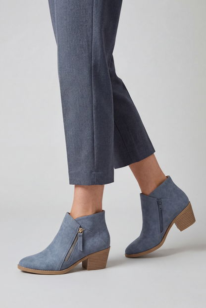 Women's Side Zip Ankle Boots