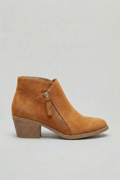 Women's Side Zip Ankle Boots