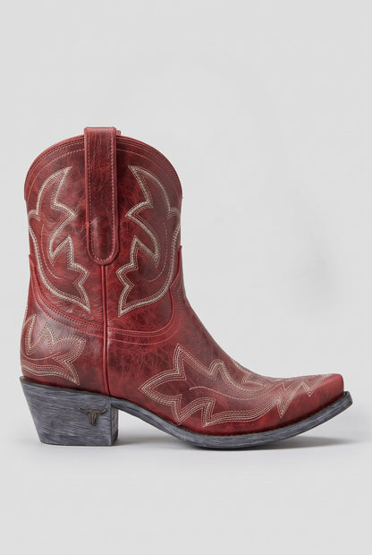 Women's Embroidered Western Ankle Boots