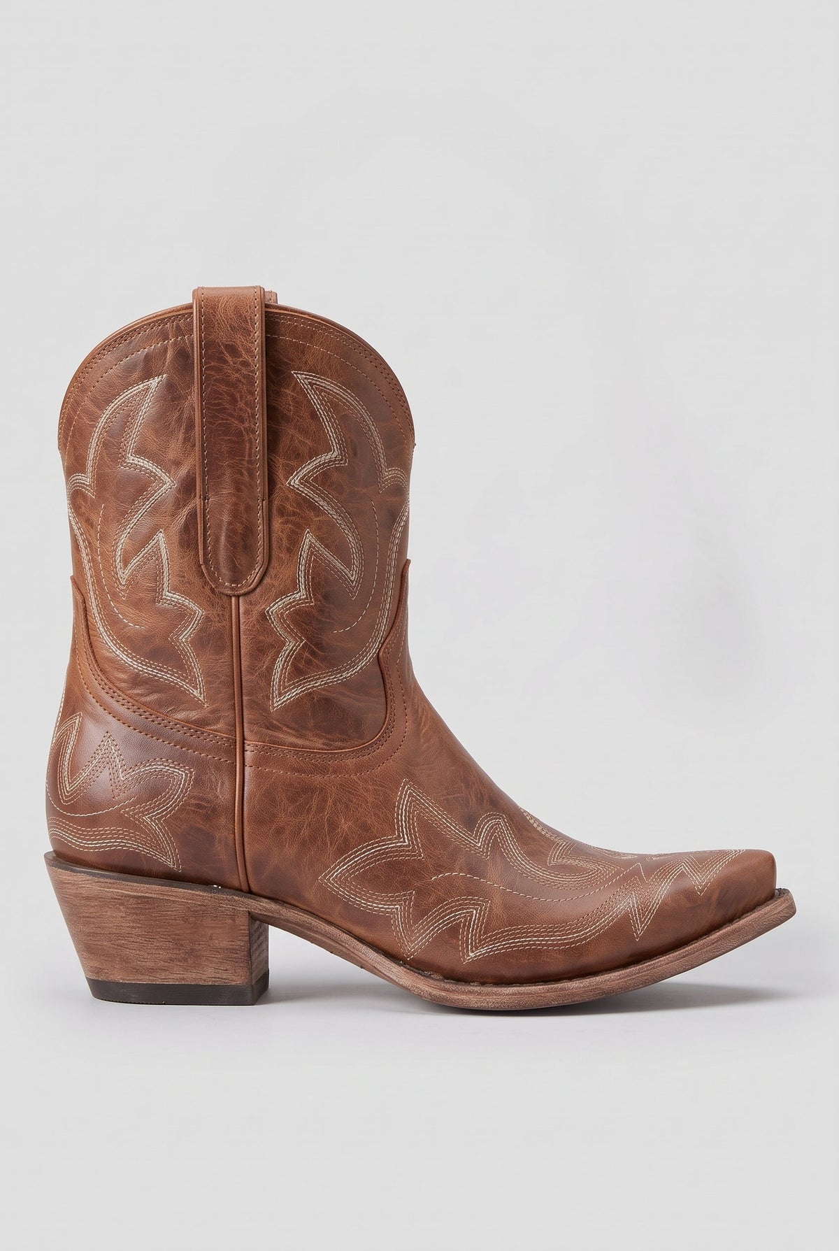 Women's Embroidered Western Ankle Boots