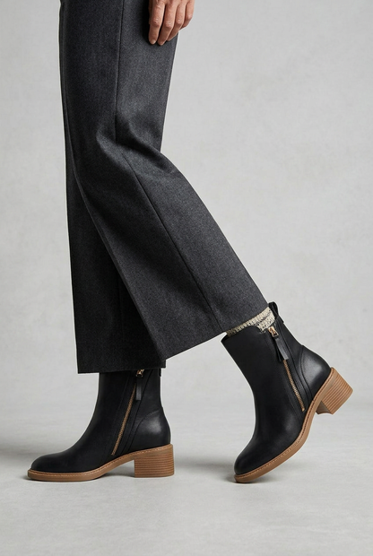 Women's Stylish Block Heel Boots