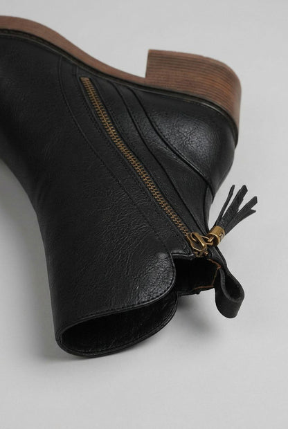 Women's Stylish Block Heel Boots
