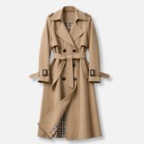 Women's Double-Breasted Trench Coat