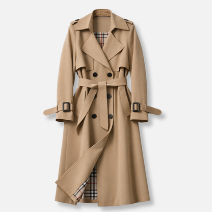 Women's Double-Breasted Trench Coat
