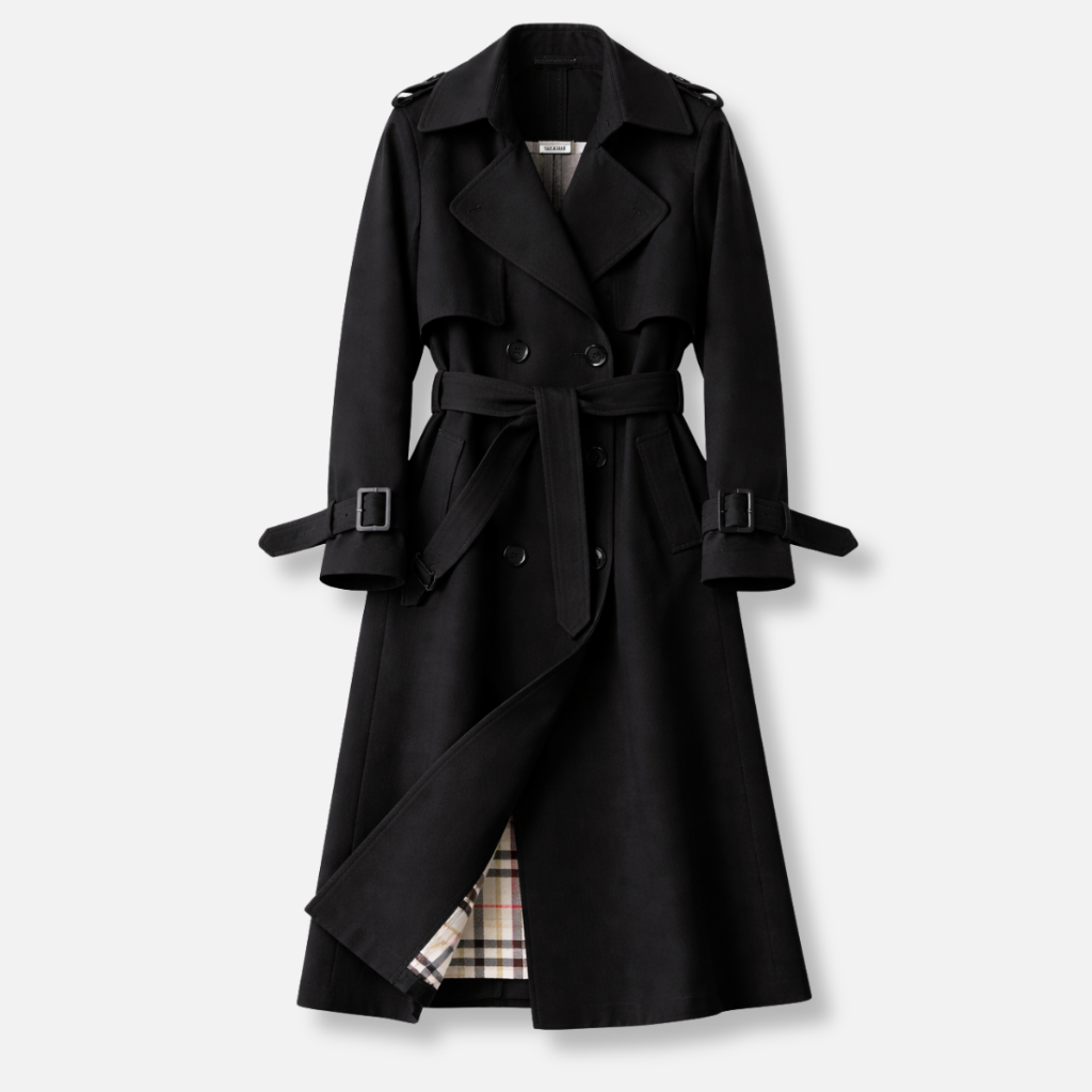 Women's Double-Breasted Trench Coat