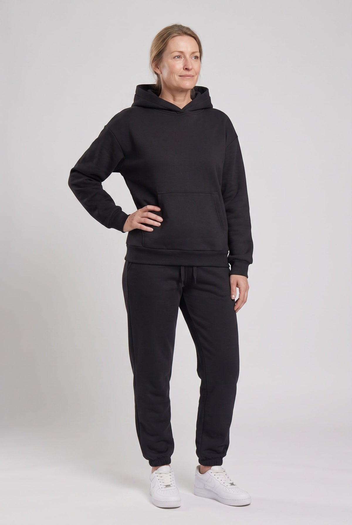 Women's Hooded Jogger Tracksuit Set