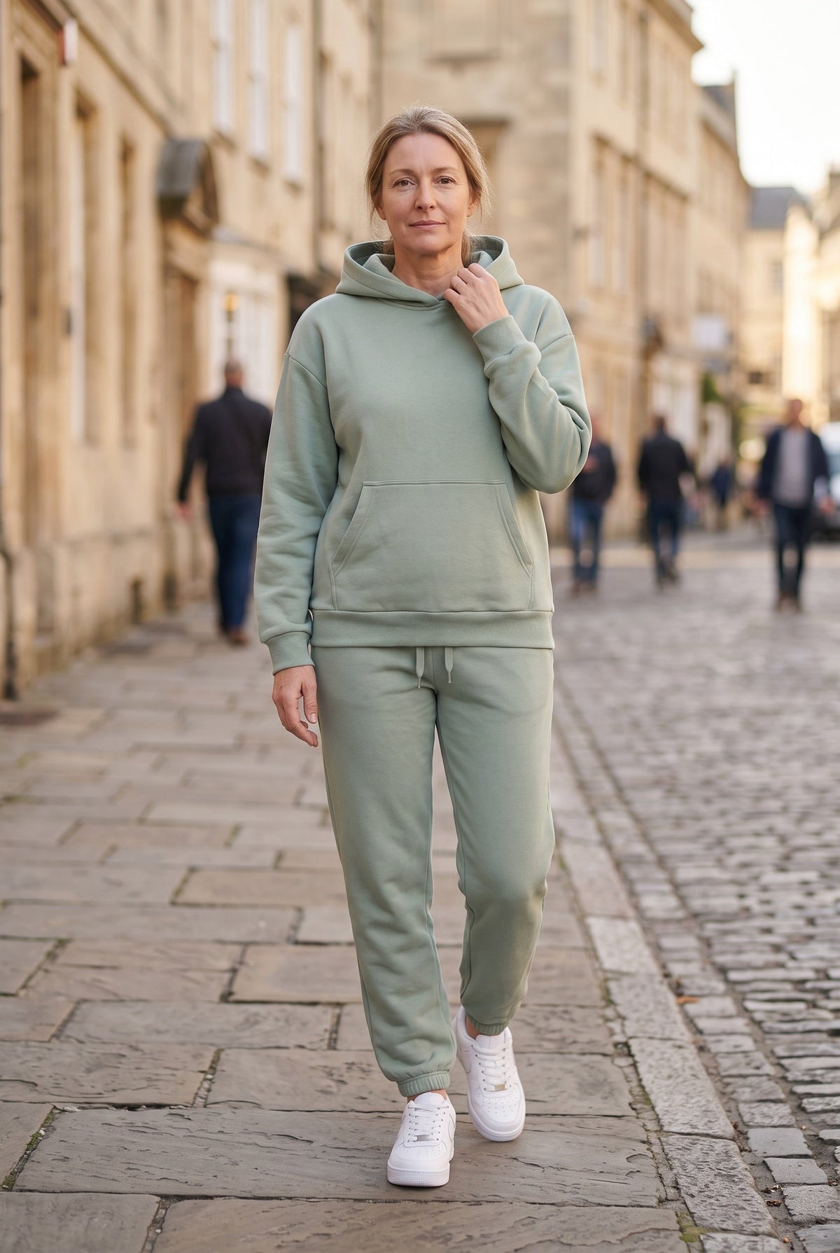 Women's Hooded Jogger Tracksuit Set