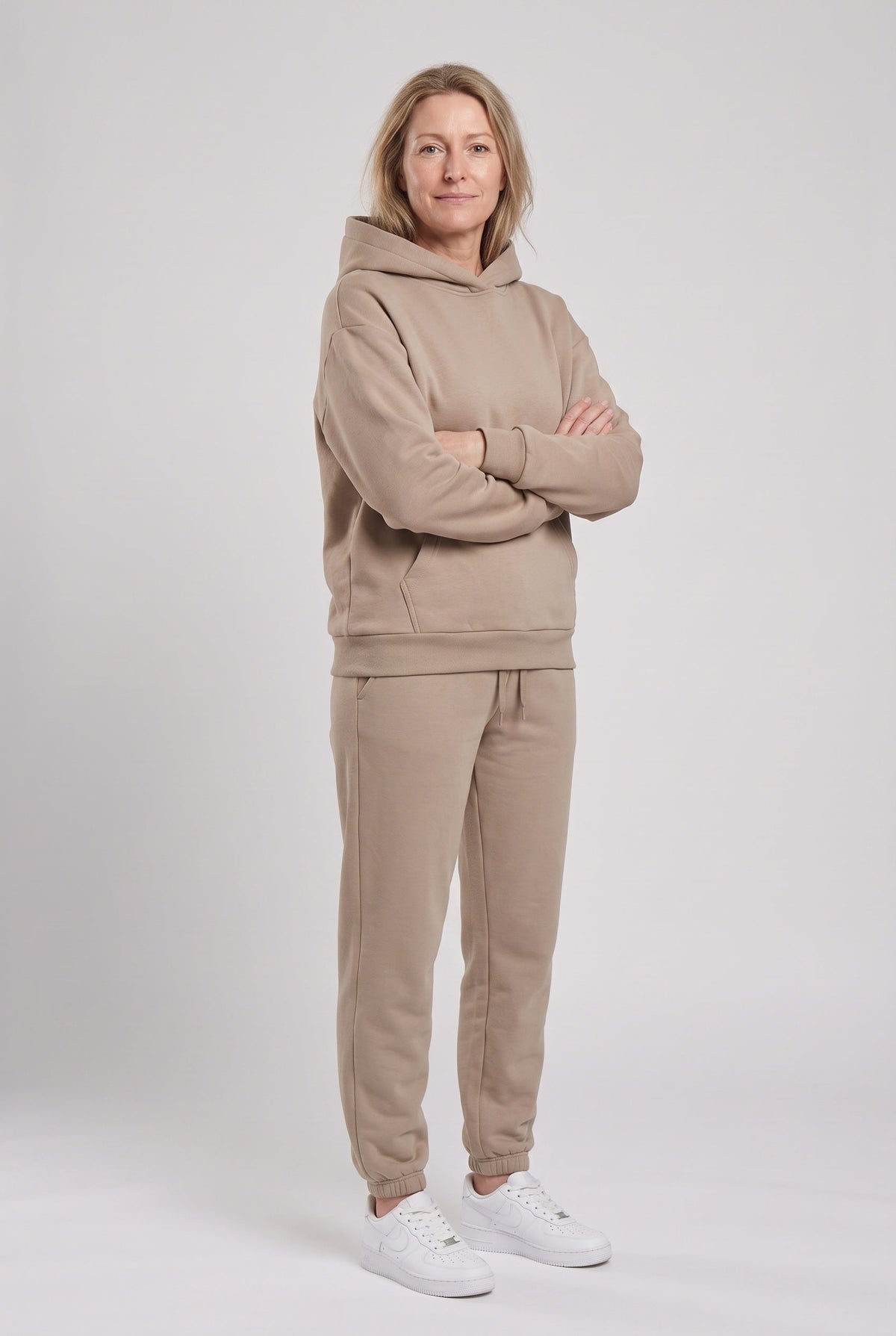 Women's Hooded Jogger Tracksuit Set