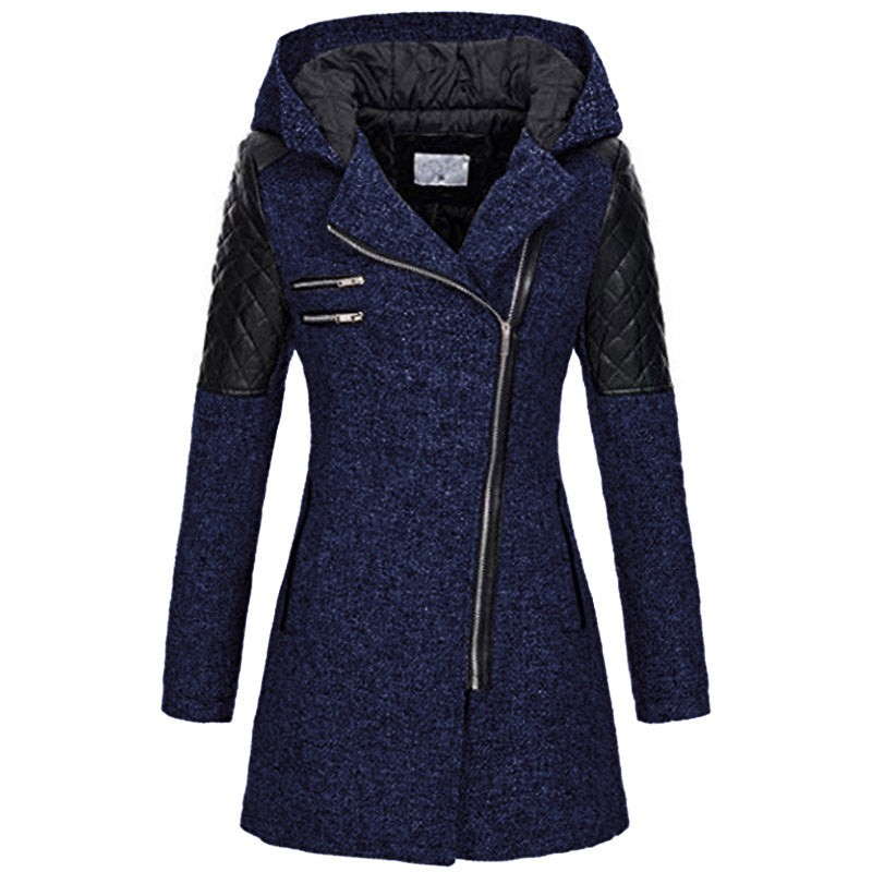 Women's Fitted Hooded Winter Coat