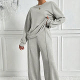 Women's Drop Shoulder Trouser Set
