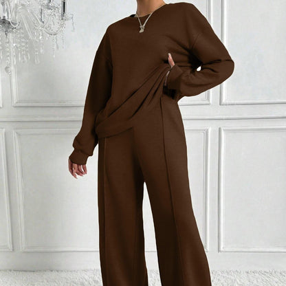 Women's Drop Shoulder Trouser Set