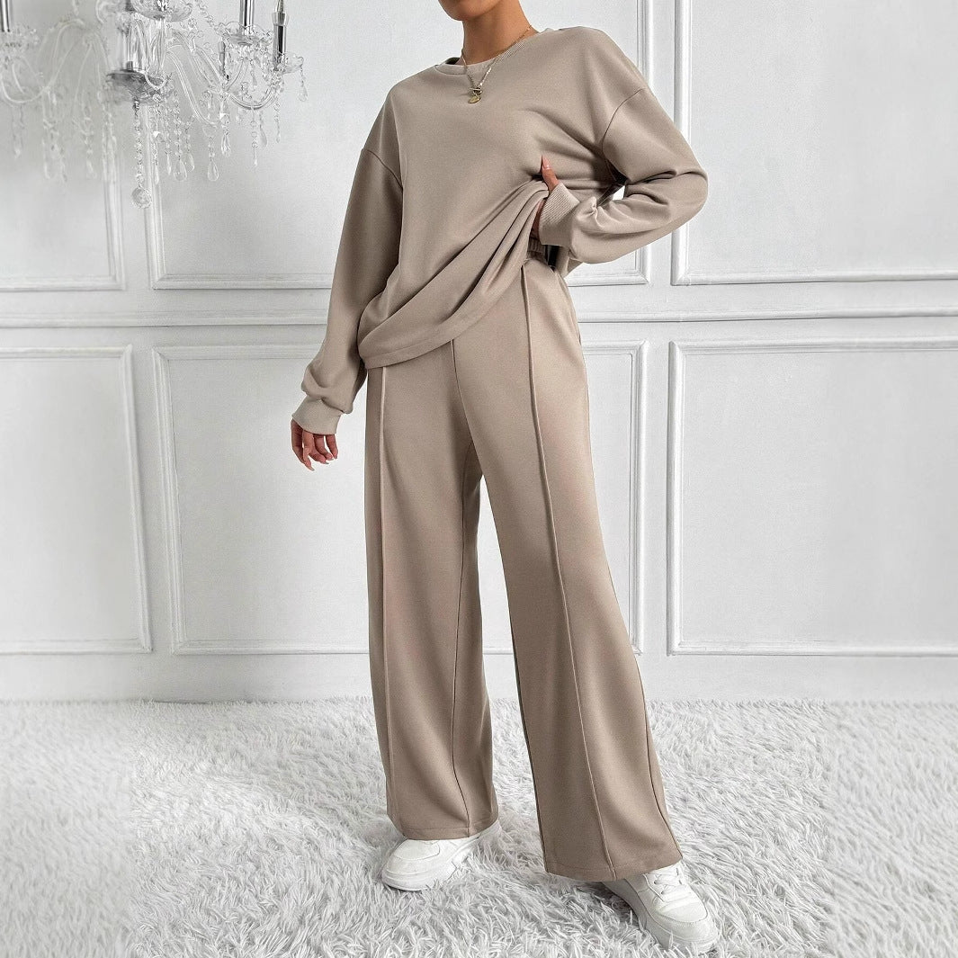 Women's Drop Shoulder Trouser Set