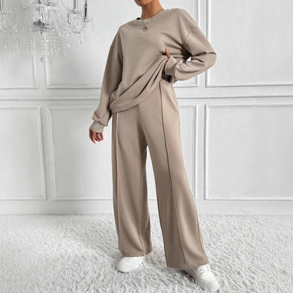 Women's Drop Shoulder Trouser Set