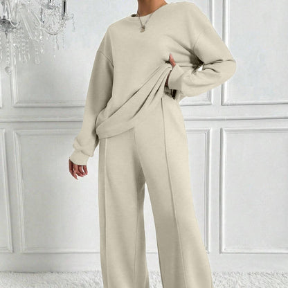 Women's Drop Shoulder Trouser Set