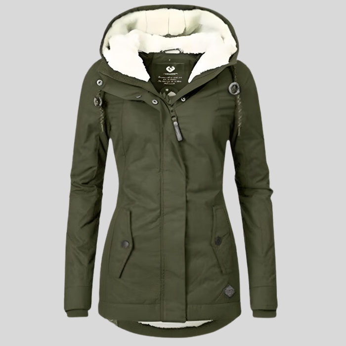 Women's Warm Sherpa Winter Jacket