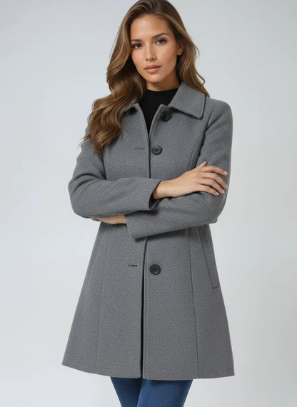 Women's Timeless A-Line Wool Coat
