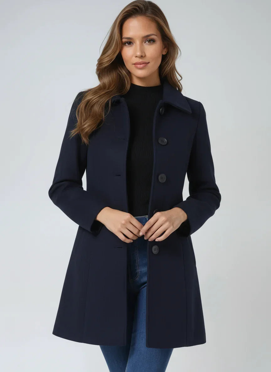 Women's Timeless A-Line Wool Coat