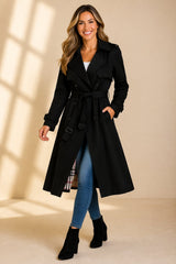 Women's Belted Trench Coat